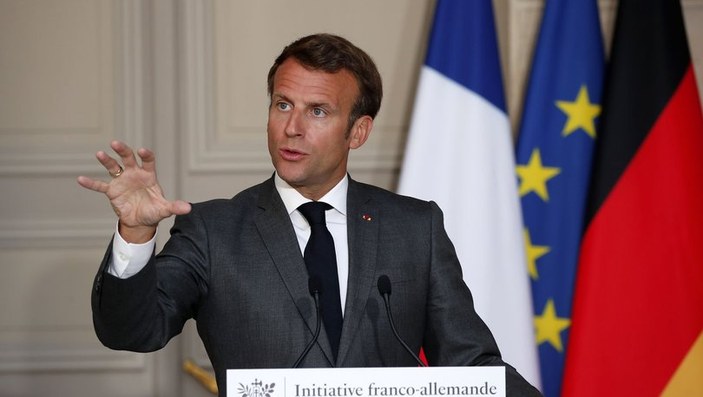 Macron: Akdeniz'e donanmanın tümünü yollamadık