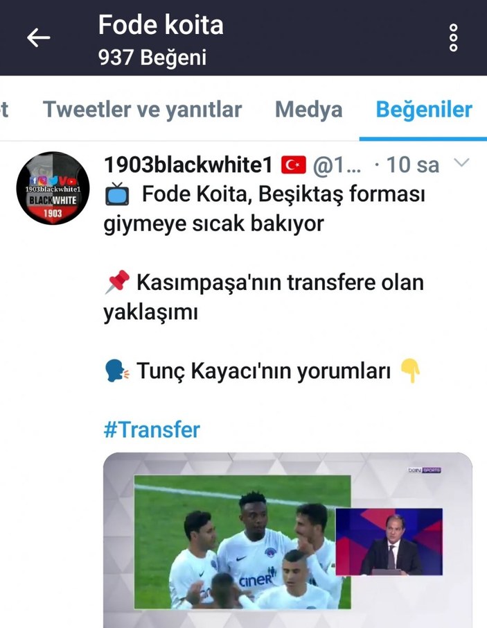 Koita, Beşiktaş'a gitmek istiyor