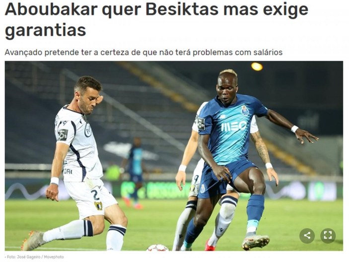 Aboubakar, Beşiktaş'tan maaş teminatı istedi