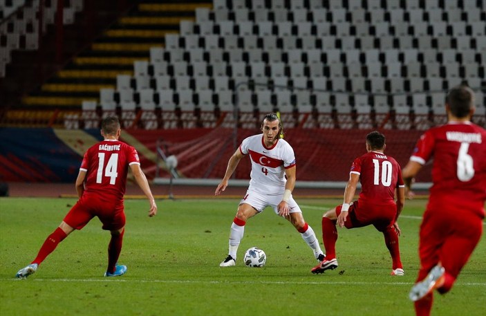Türkiye, UEFA Uluslar Ligi 2. maçında Sırbistan'la berabere kaldı