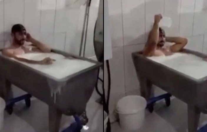 Konya'da süt kazanında yıkanan işçiler beraat etti