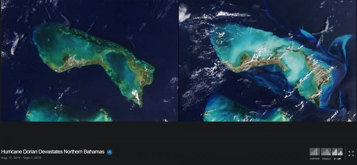 NASA, iklim değişikliğini fotoğrafladı