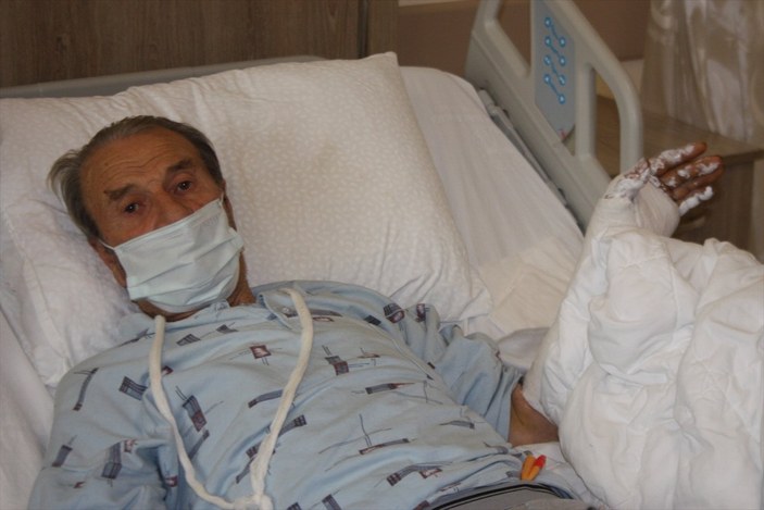 Edirne'de ormanda domuzun saldırdığı yaşlı adam yaralandı