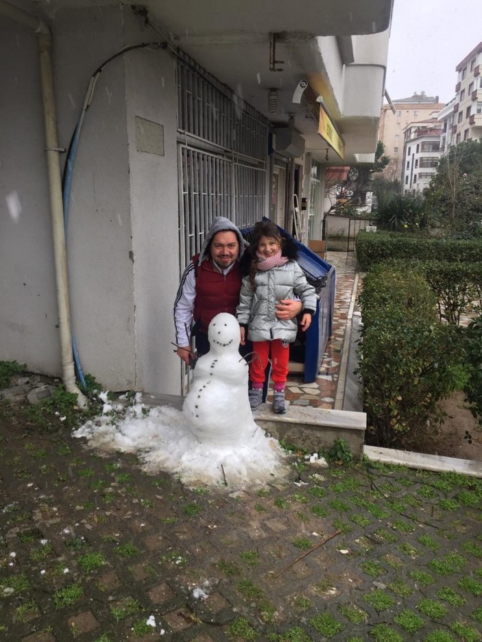 Kartal’da kardan adam çalan hırsız