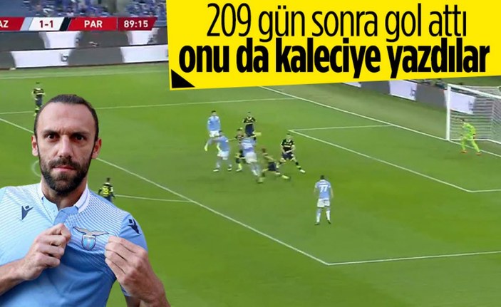 Vedat Muriç'in Lazio'daki ilk golü