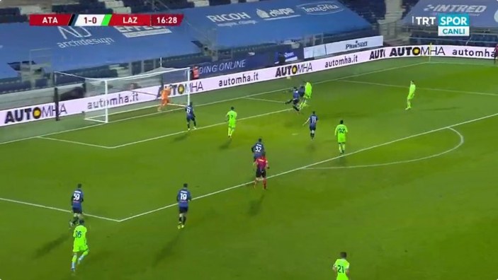 Vedat Muriç'in Lazio'daki ilk golü