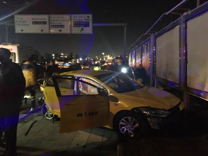 Ankara’da zincirleme kazada bir kişi öldü