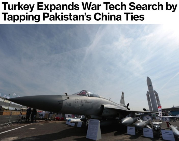 Bloomberg: Türkiye, Pakistan ile ortak savaş uçağı ve füze üretmeye hazırlanıyor