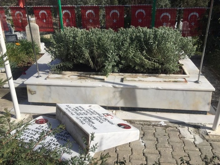 Adana'da şehit mezarlarına zarar veren 5 kişi tutuklandı
