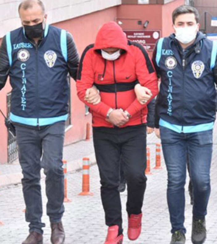 Kayseri'de eski eşini öldüren cani tutuklandı