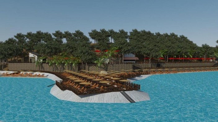 Marmaris'te ücretsiz lüks halk plajı
