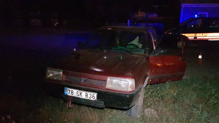 Karabük'te ehliyetsiz ve alkollü sürücü kaza yaptı: 2 yaralı