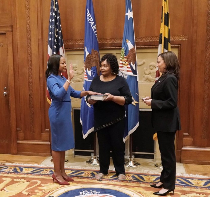 ABD Adalet Bakanlığı Sivil Haklar Dairesi başına ilk defa siyahi bir kadın seçildi