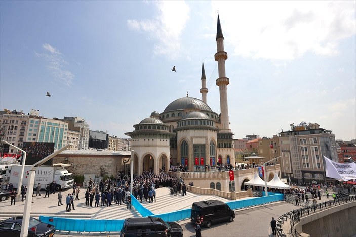 Cumhurbaşkanı Erdoğan'ın Taksim Camii açılışı konuşması