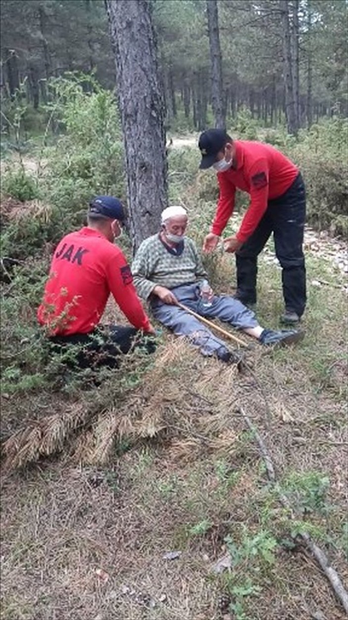 Kastamonu'da kaybolan yaşlı adam akıllı saat sayesinde bulundu