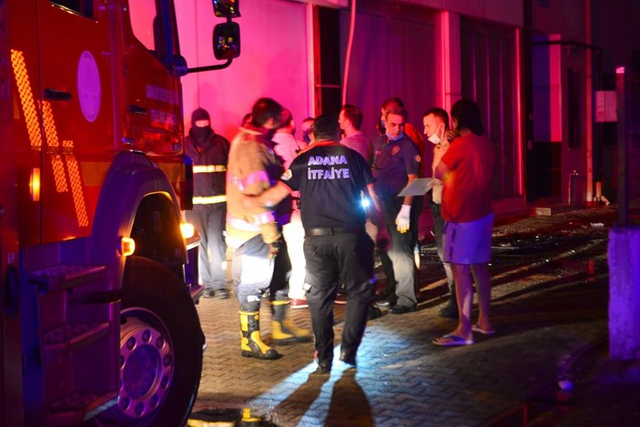 Adana'da ev yangını: 1 kadın öldü