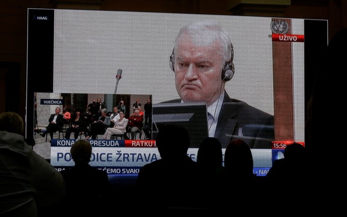 Ratko Mladic'in müebbet hapis cezası onandı