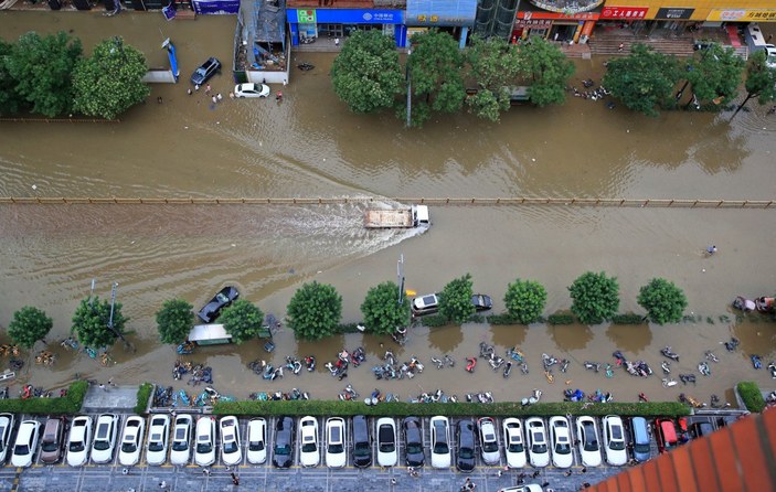 Çin'deki sel felaketinde ölü sayısı artıyor