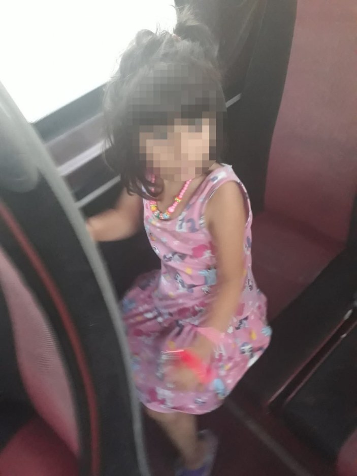 Küçükçekmece’de anne, 5 yaşındaki kızını minibüste unuttu