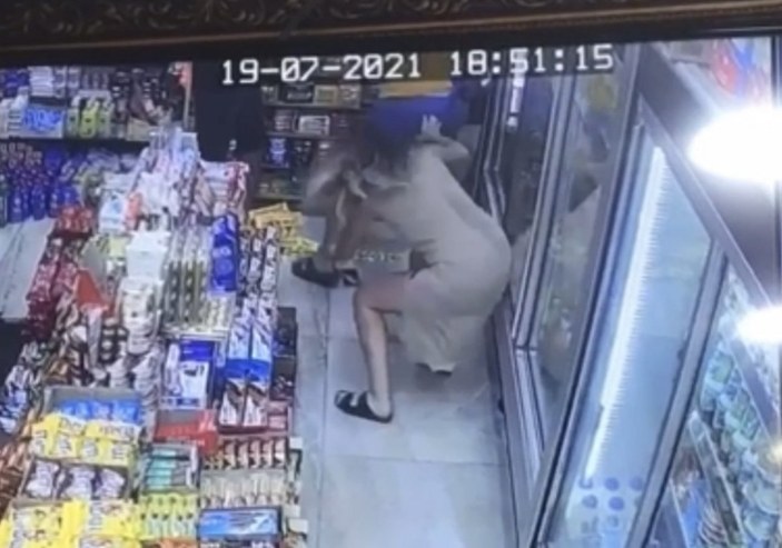 Taksim’deki bir markette kadına elle taciz