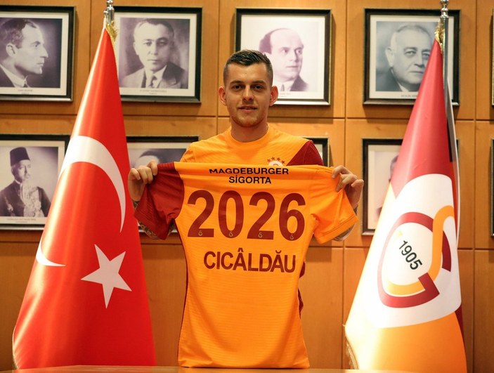 Galatasaray, Alexandru Cicaldau'yu açıkladı
