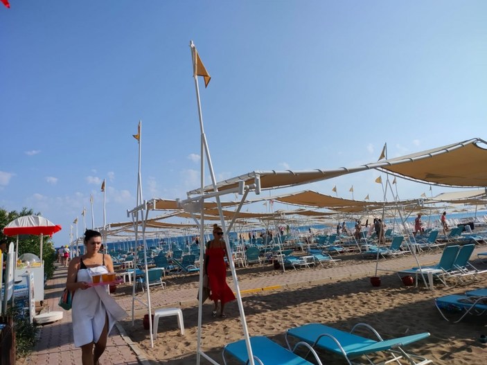 Antalya'da hortum sahili vurdu