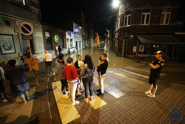 Belçika'da 10 gün sonra yeniden sel felaketi