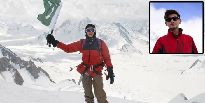19 yaşındaki Şehroze Kaşif, K2'ye tırmanan en genç dağcı oldu