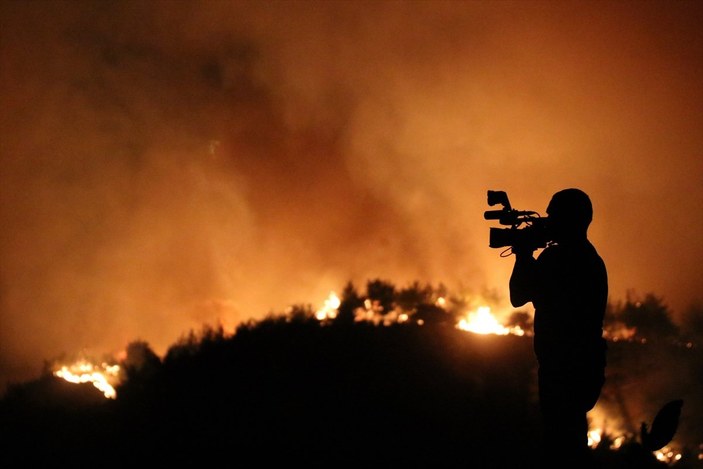 Osmaniye'de yangın: 5 şüpheli gözaltına alındı