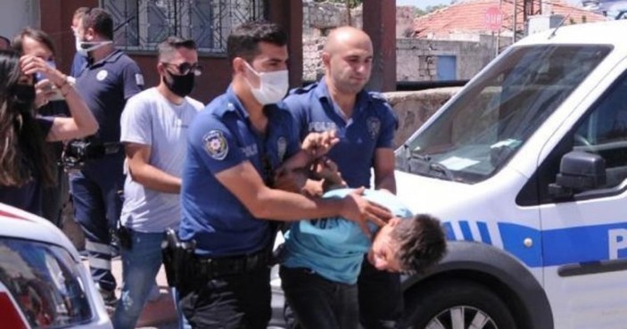 Kayseri'de annesini önce dövdü sonra rehin aldı