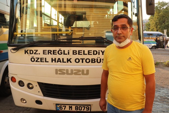 Zonguldak’ta otobüste nöbet geçiren bebek ambulansa yetiştirildi