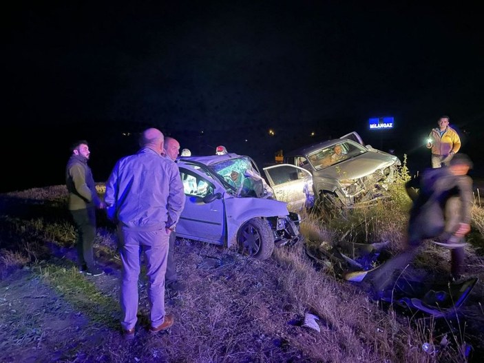 Karabük’te korkunç kaza: 2 ölü, 6 yaralı