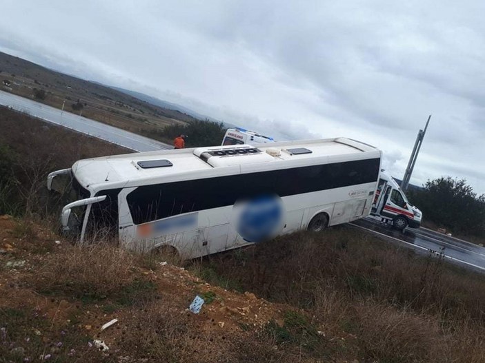 Kastamonu’da yolcu otobüsü ile minibüs çarpıştı