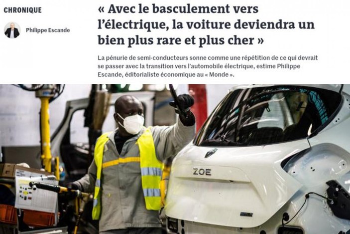 Fransız medyasından elektrikli otomobil analizi