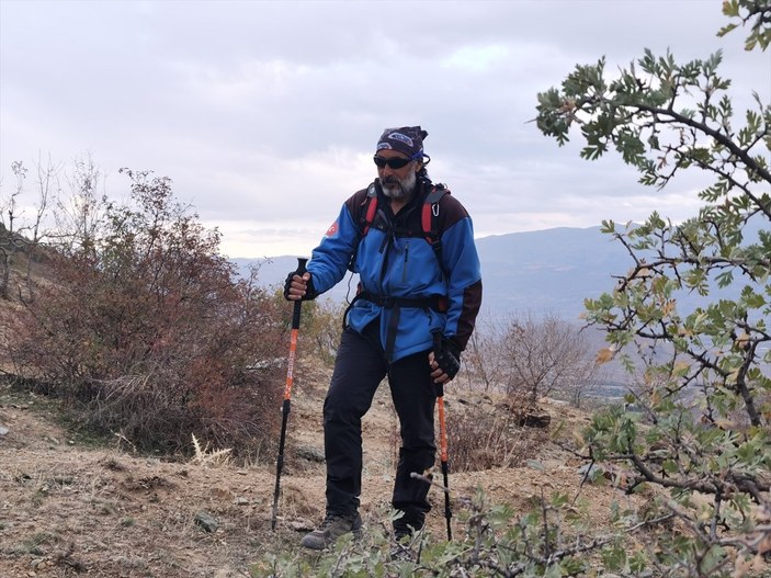Balıkesirli profesyonel dağcı, Anadolu Parsı olmak için 81 ilin zirvesine tırmanıyor