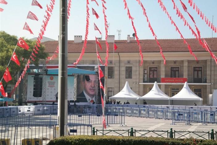 Eskişehir, Cumhurbaşkanı Erdoğan’ı bekliyor