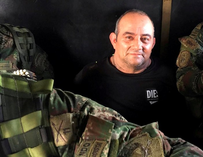 Kolombiya'da en çok aranan uyuşturucu kaçakçısı yakalandı