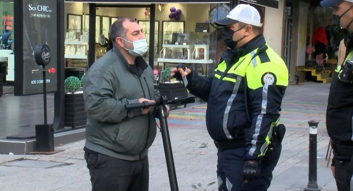 İstanbul'da elektrikli scooter sürücülerine ceza yağdı