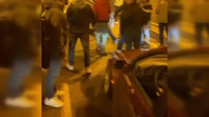 Ümraniye’de otomobilleri tünelde durdurup dans ettiler, ceza yediler