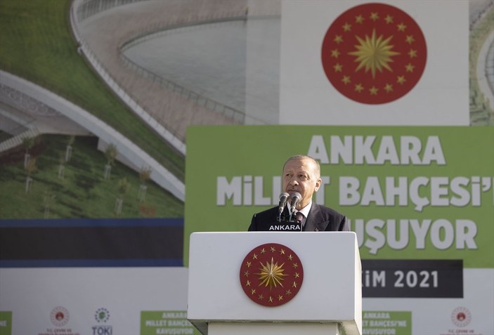 Cumhurbaşkanı Erdoğan: Atatürk Havalimanı'nda millet bahçesi kuruyoruz