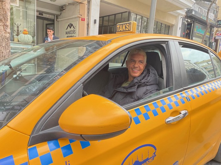 'Taksi' filminin başrol oyuncusu Samy Naceri İstanbul'da taksi bulamadı