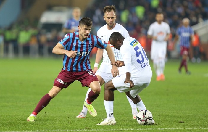 Trabzonspor, Çaykur Rizespor'u 2-1 yendi