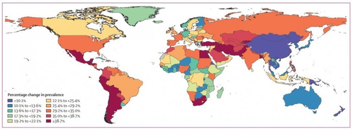 Koronavirüs sonrası anksiyete ve depresyon haritası