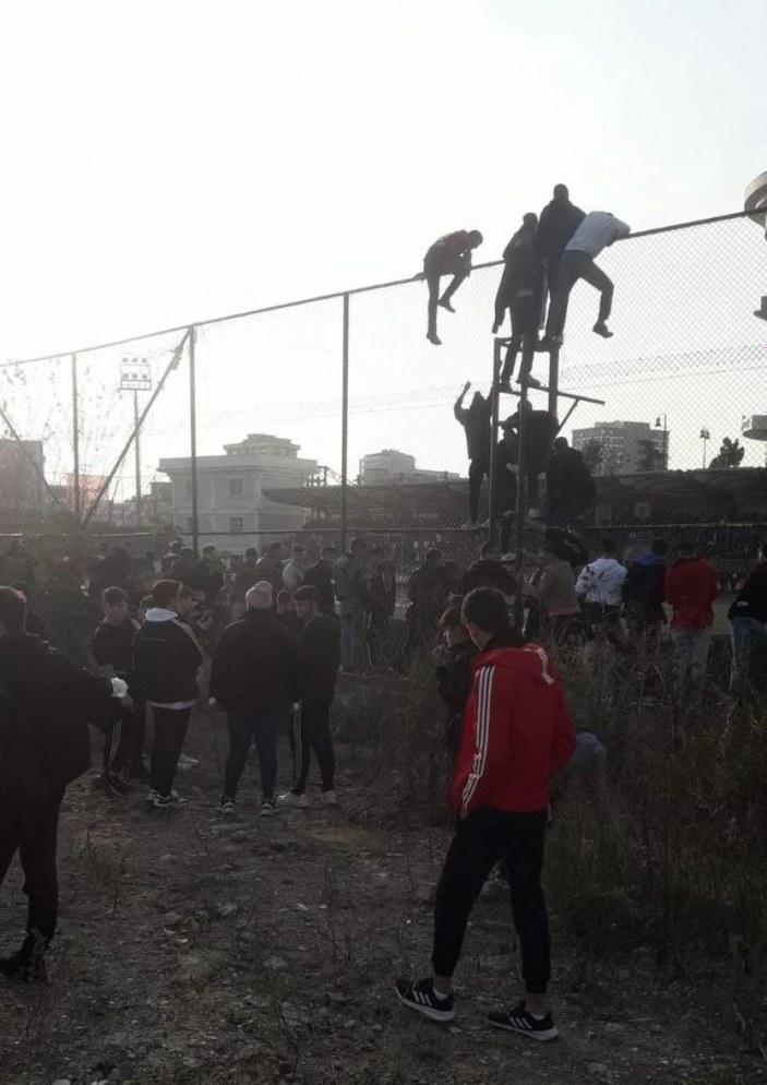 Maltepe’de maç sonrası kavga