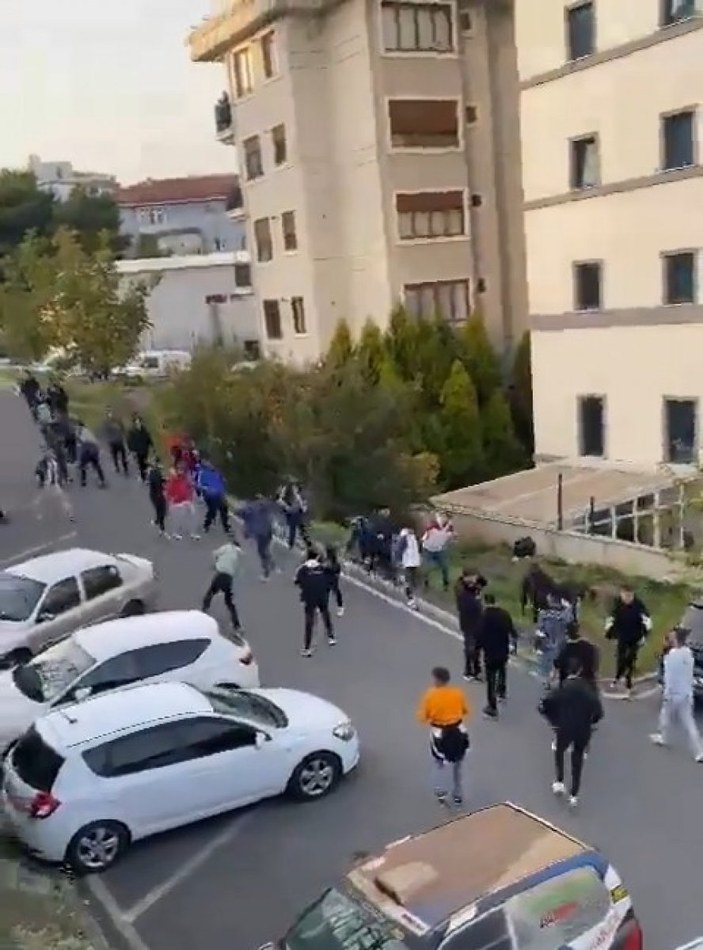 Maltepe’de maç sonrası kavga