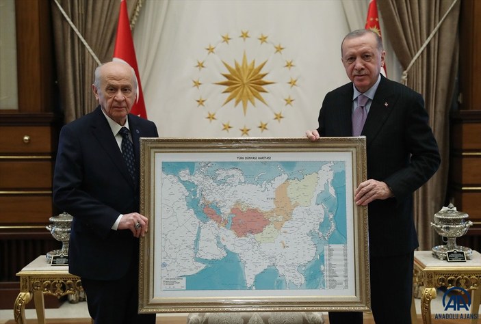 Külliye'de Cumhurbaşkanı Erdoğan-Devlet Bahçeli görüşmesi