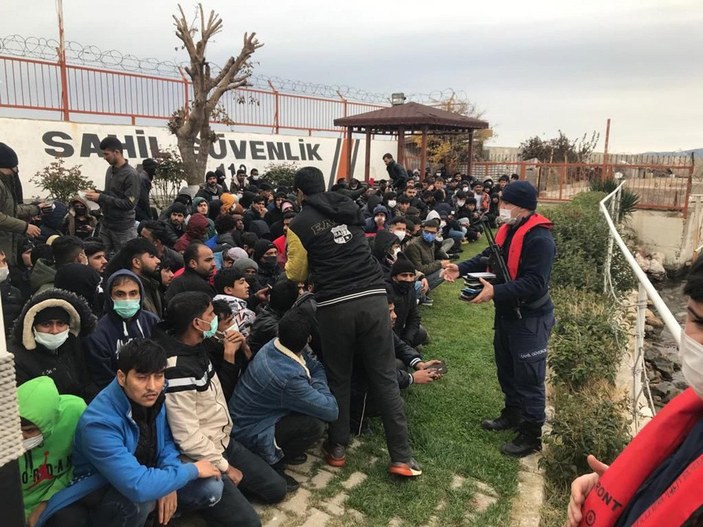 Tekirdağ’da, 195 kaçak göçmeni taşıyan tekne çalıntı çıktı