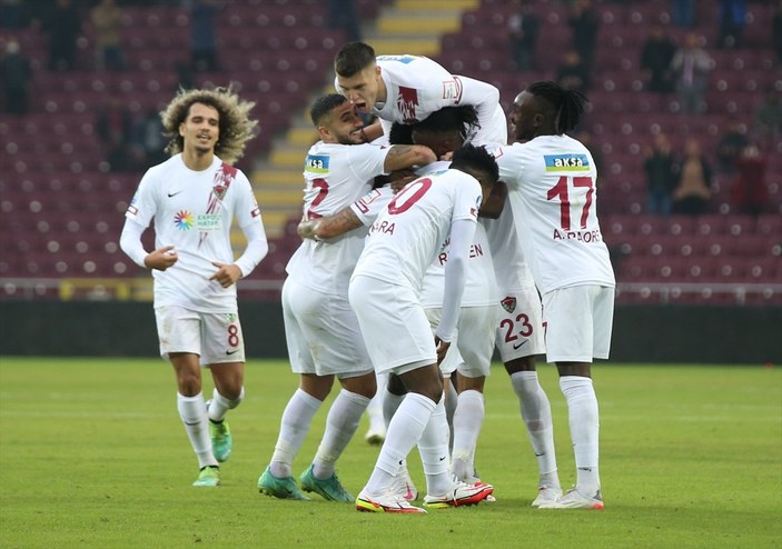 Hatayspor, Antalyaspor'u 3 golle geçti
