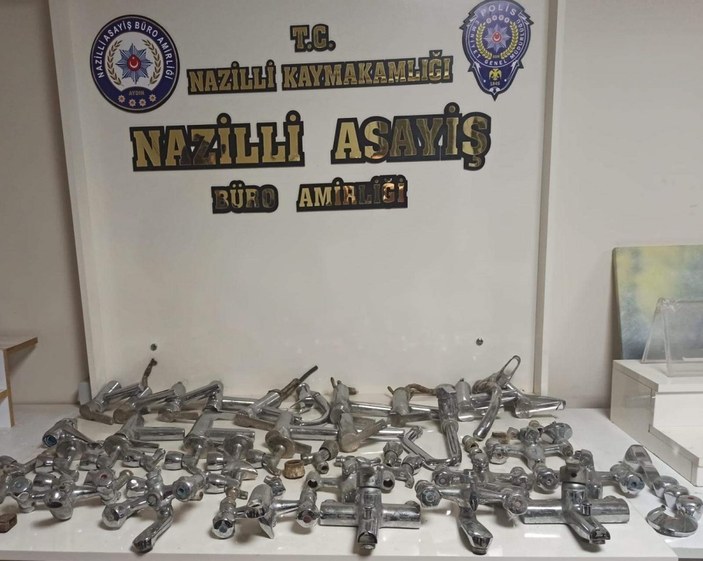 Aydın'da 100 bin TL değerinde malzeme çalan hırsızlar tutuklandı