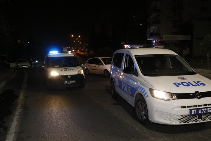 Adana'da polisin 'dur' ihtarına uymayarak kaçan kişi yakalandı